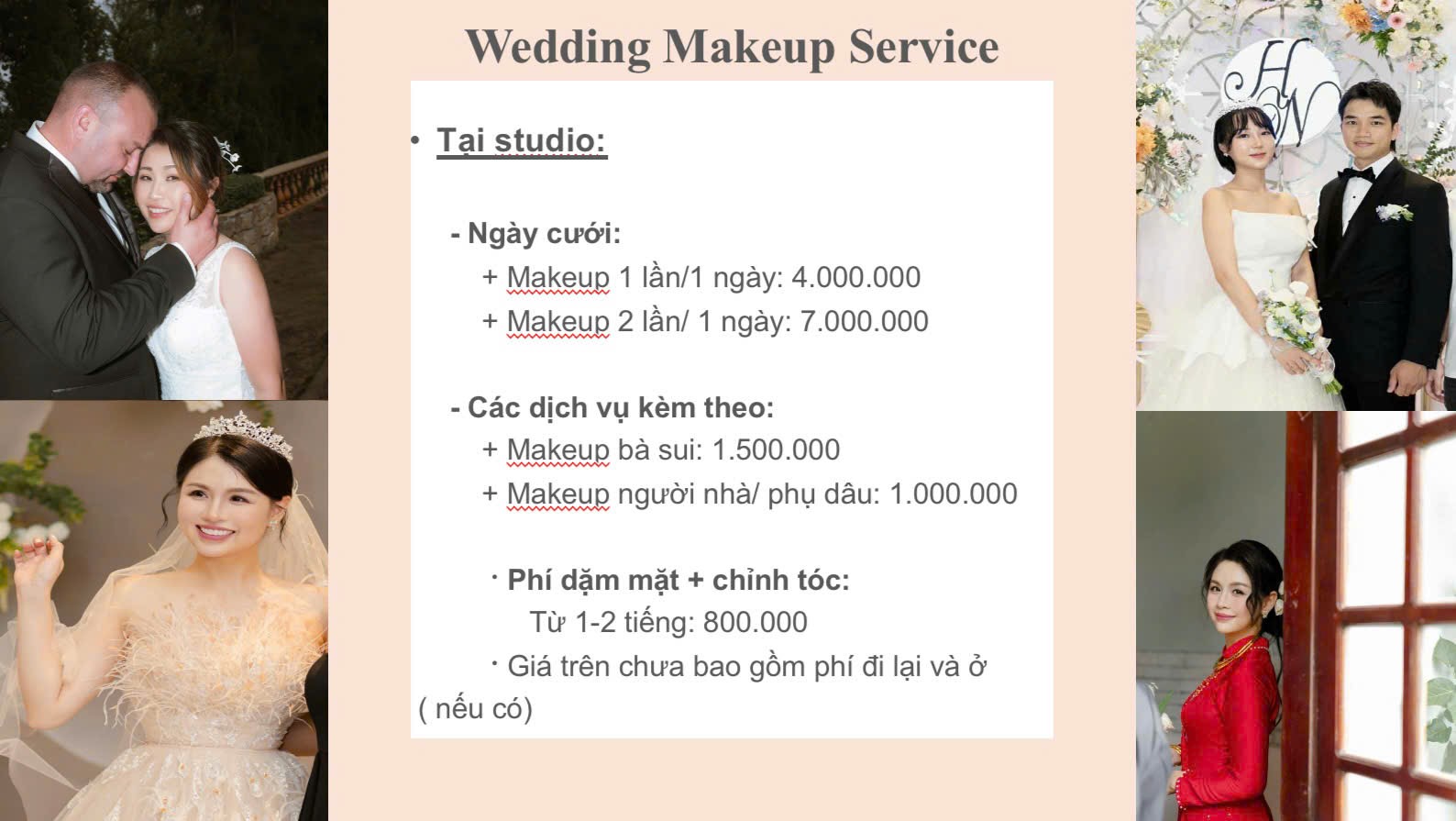 MAKEUP CÔ DÂU