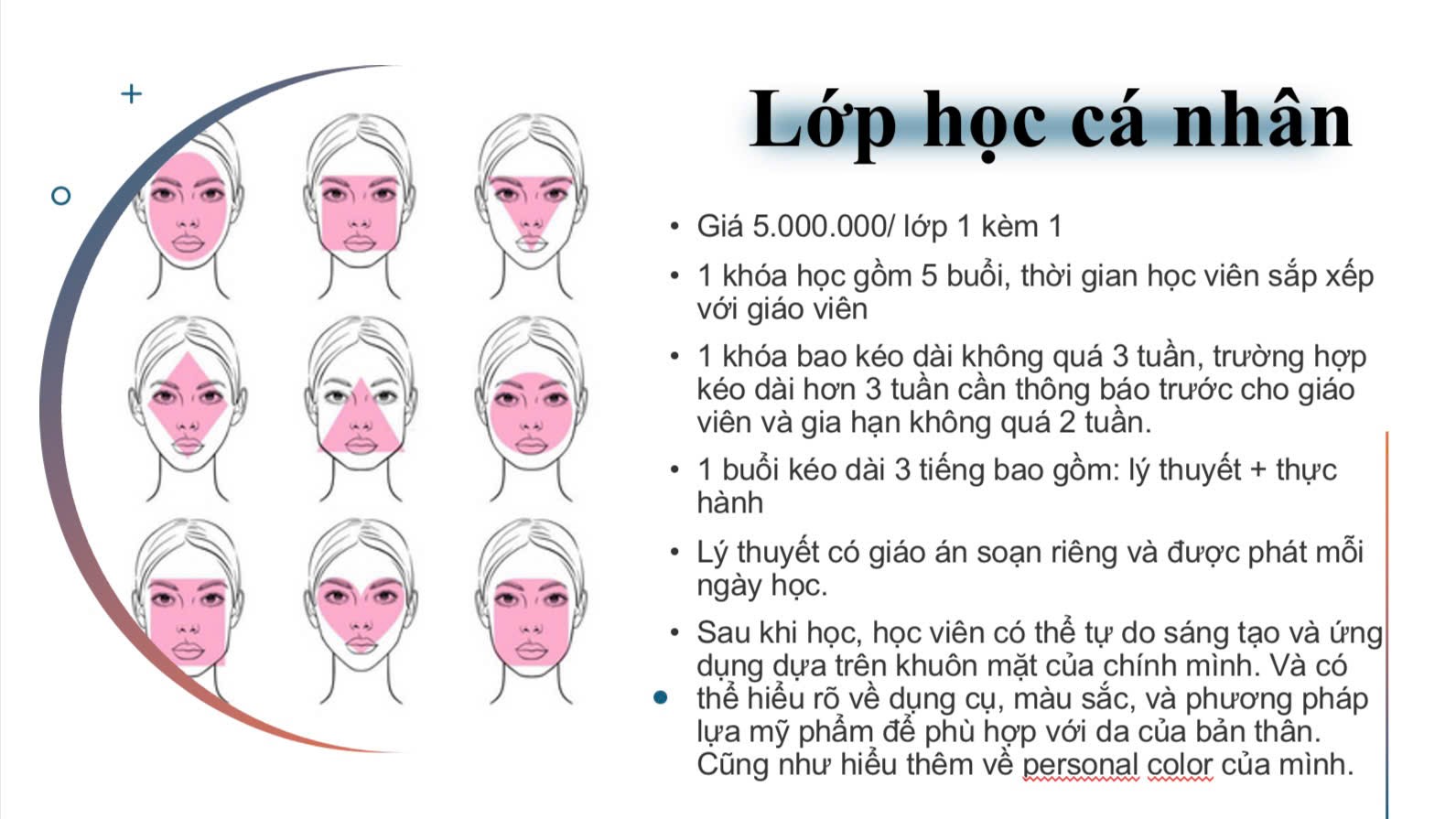 KHÓA HỌC MAKEUP CÁ NHÂN 1 KÈM 1 Tại Hyejin HNguyen