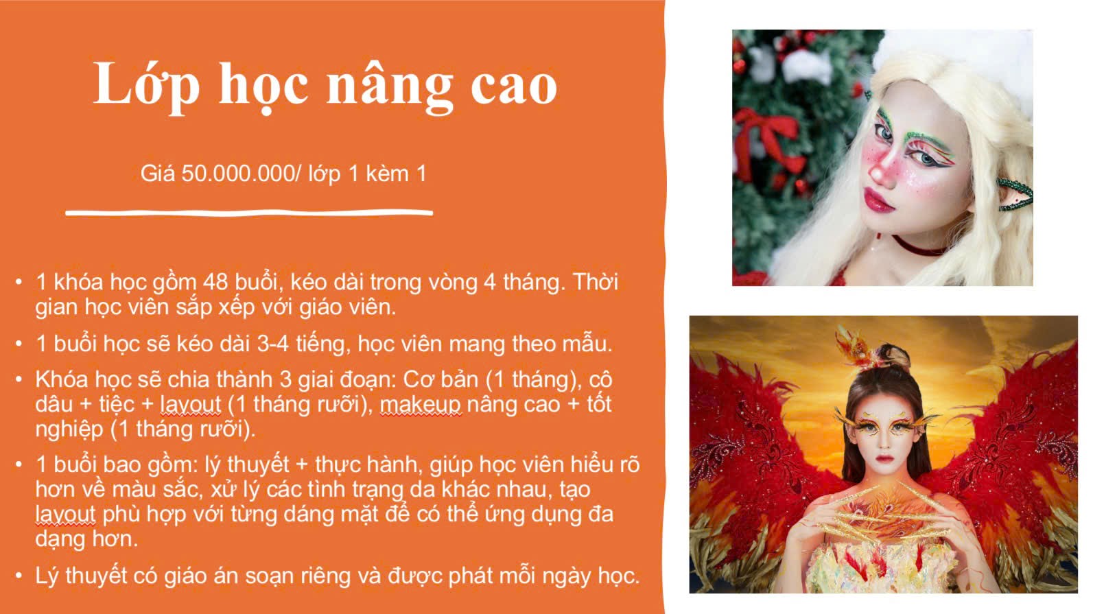 Khóa học Makeup Nâng Cao 1 kèm 1 tại HYEJIN H NGUYEN Makeup & Academy