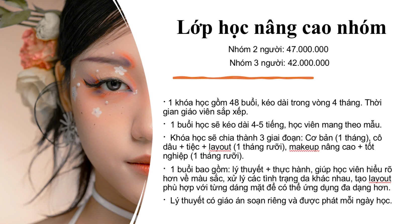Khóa học Makeup Nâng Cao Nhóm tại HYEJIN H NGUYEN Makeup & Academy